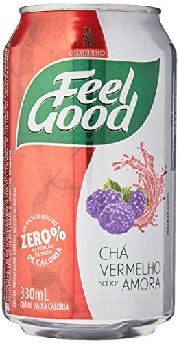 Chá Feel Good Vermelho Com Amora  1