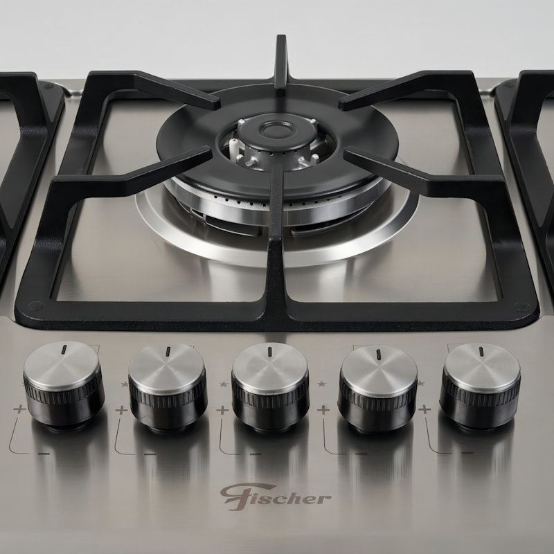 Cooktop a Gás Fischer 5 Bocas Tripla Chama Infinity 4
