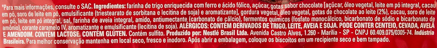 Nestlé Cookie Gotas De Chocolate Classic 3