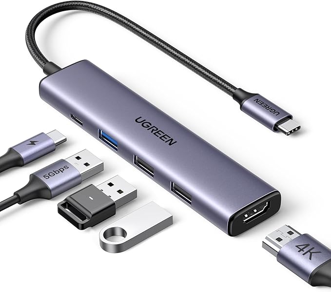Hub USB-C 5 em 1 Ugreen 1