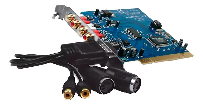 Placa de Som Interna PCI M-Audio Delta Audiophile 1