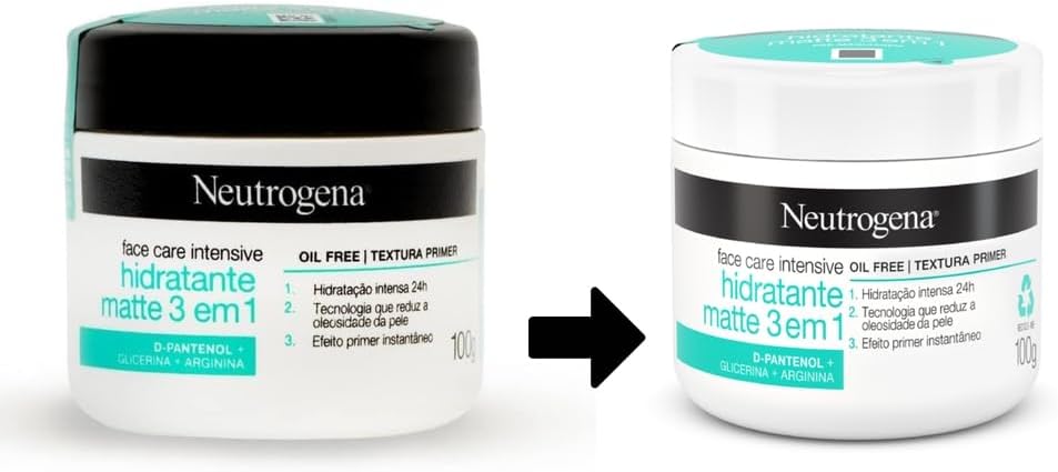 Hidratante Facial Matte 3 em 1 Face Care Intensive 3