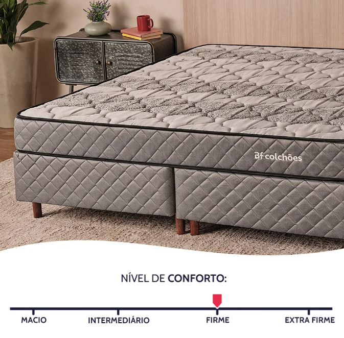 Cama Box Solteiro Ortopédico Firme 3