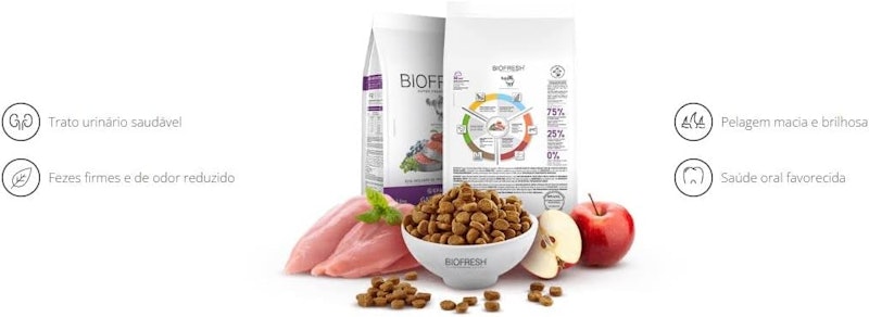 Ração Biofresh Gatos Sênior 5