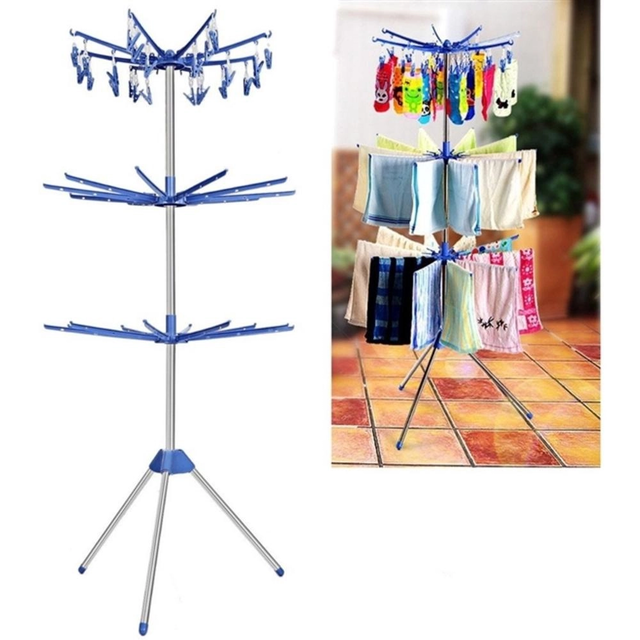 Varal de Roupa de Chão de 3 Andares 1