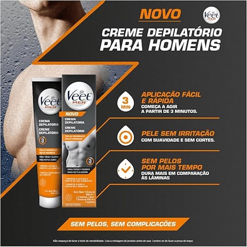 Creme Depilatório For Men 3