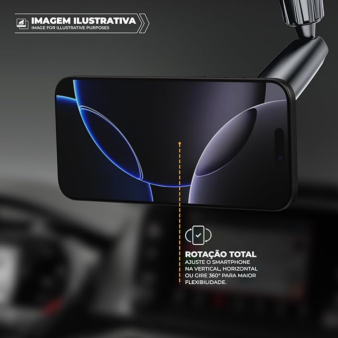 Suporte Veicular Magsafe para Retrovisor Tank Safe 2