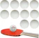 EDDISON Kit 10 Bolinhas de Tênis de Mesa Ping Pong ABS 1