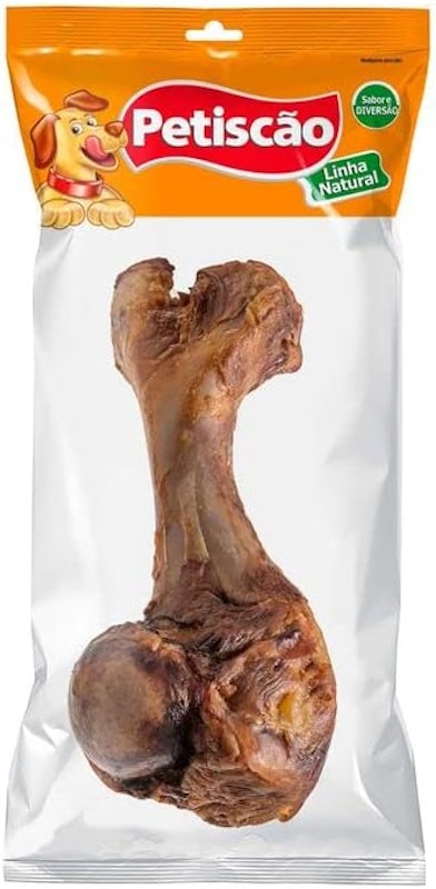 Osso Petiscão Defumado para Cachorro Mini Fêmur Natural 1 un 1