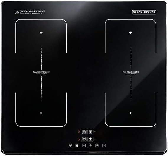 Cooktop de Indução Black+Decker 4 Bocas Full Zone 1