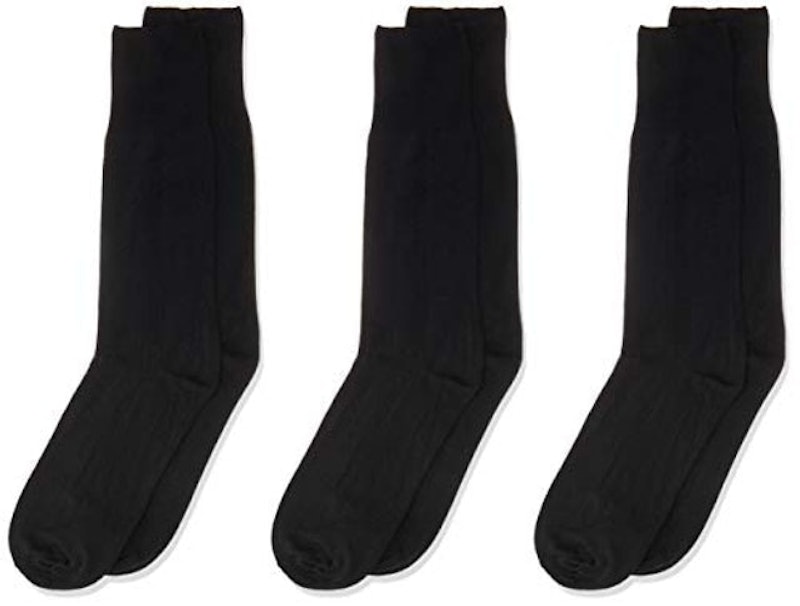 Kit com 3 Pares de Meia Adulto Cano Longo Social 1