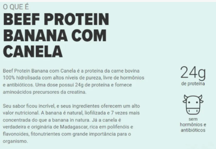 Beef Protein Banana com Canela 5