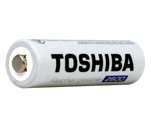 Pilha Recarregável AA 1,2V 2600mAh 3