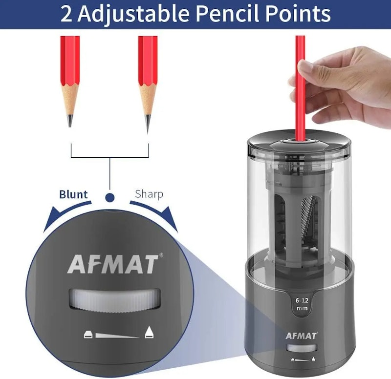 Apontador de Lápis Elétrico AFMAT 2