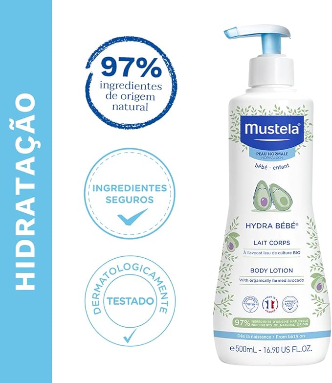 Hydra Bebê Hidratante Corporal com Abacate Orgânico 3
