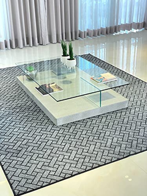 Tapete Carpete Parquet para Sala 1