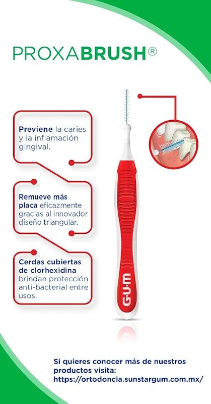 Escova Interdental Proxabrush 0,8 mm 2