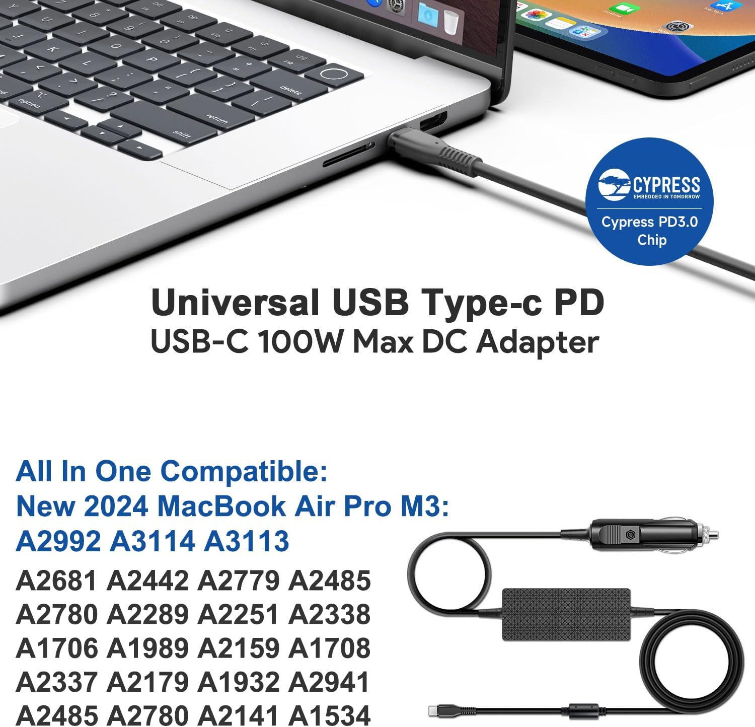 Carregador Universal Veicular para Notebook HKY 5