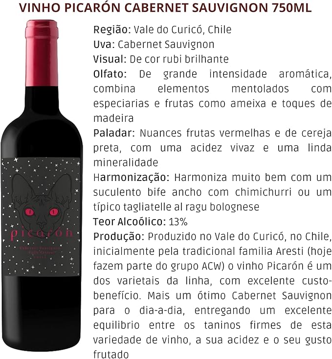 Vinho Cabernet Sauvignon 4