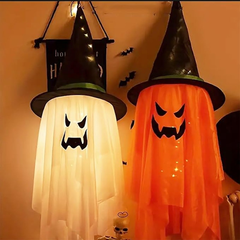 Kit Decoração Festa Halloween Fantasma Luminoso 2 Unidades 3