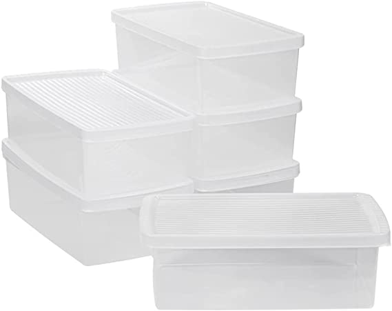 Conjunto 6 Caixas de Plástico para Sapato M 2
