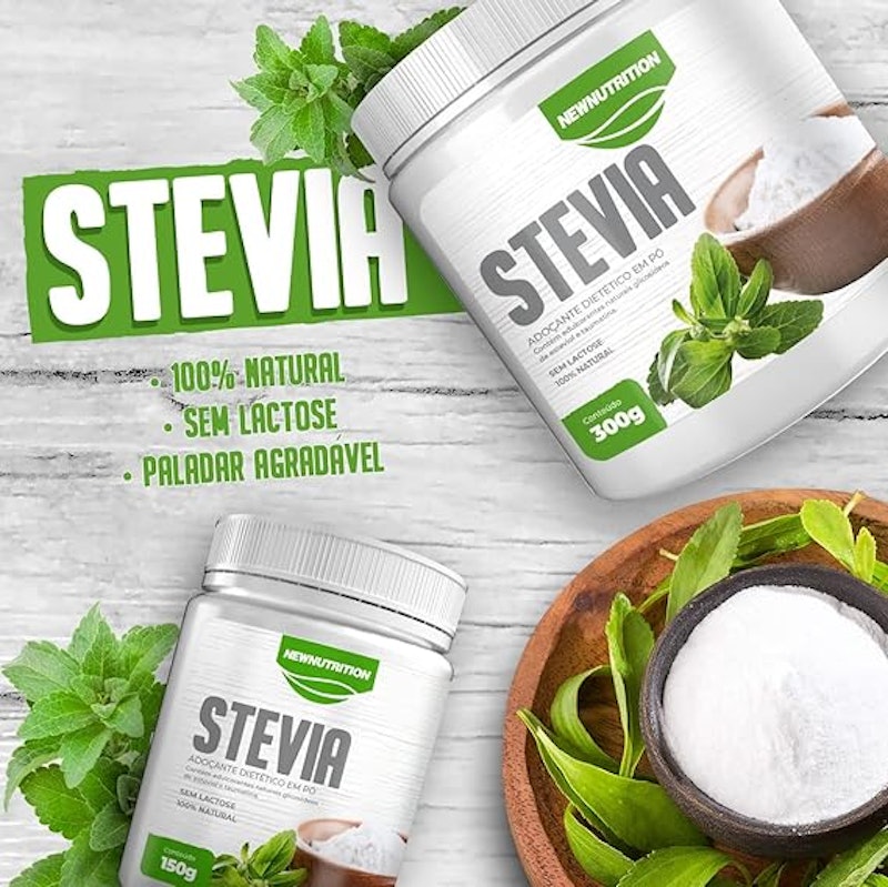 Adoçante Natural em Pó Stevia 4