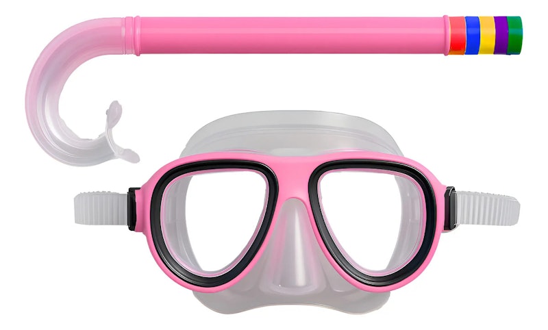 Máscara de Mergulho Infantil JustGoFit com Snorkel 1