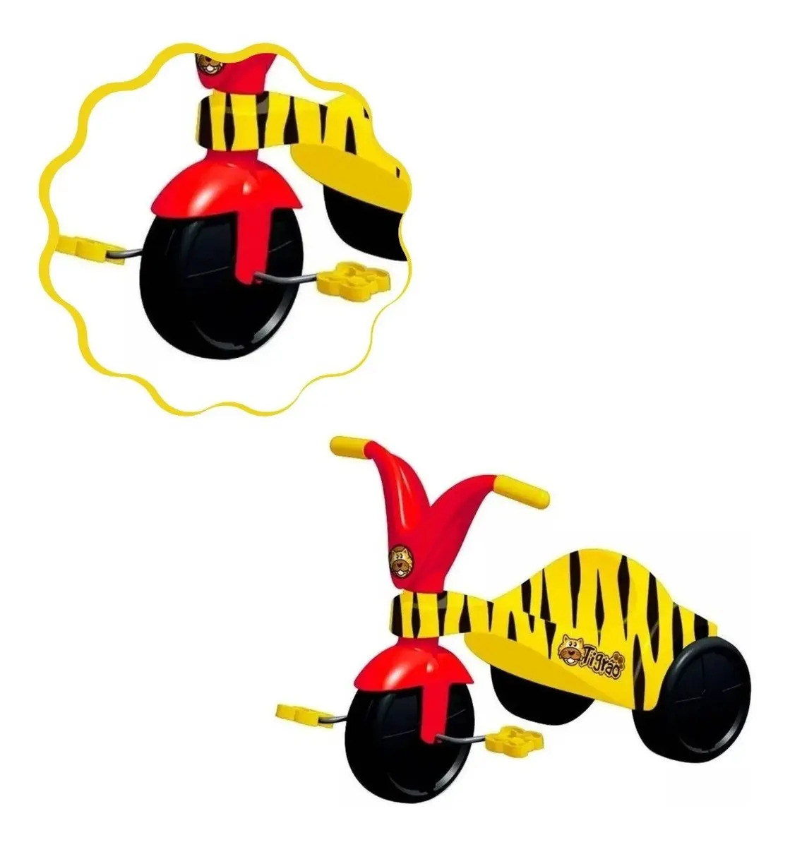 Triciclo Infantil Tigrão 5