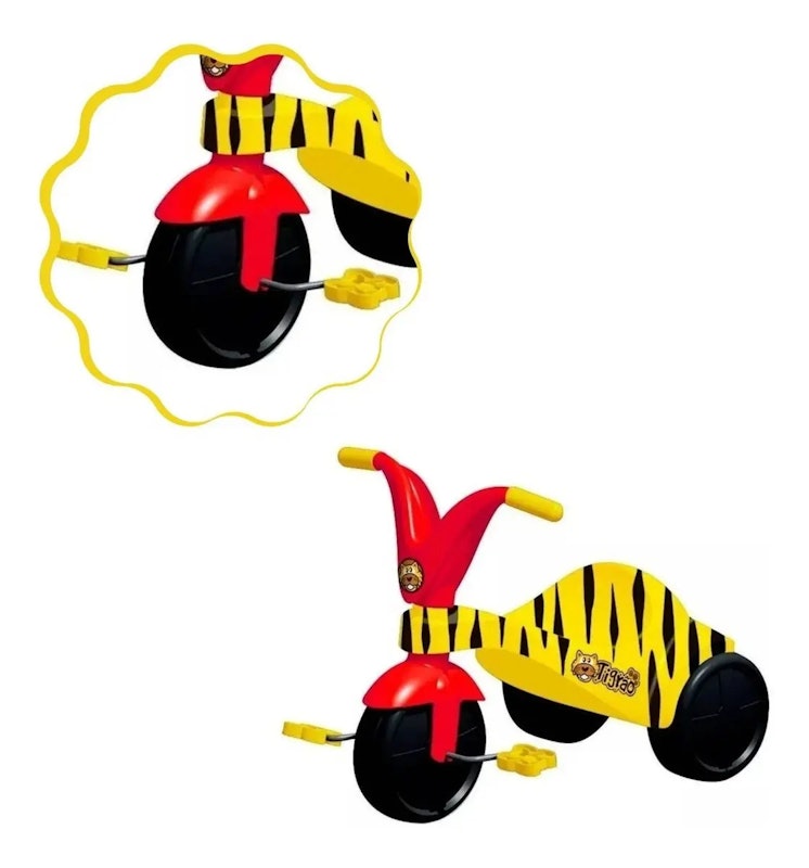 Triciclo Infantil Tigrão 5