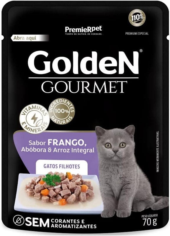 GoldeN Gourmet Gatos Filhotes 1