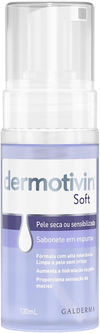Dermotivin Soft Sabonete Espuma de Limpeza Facial 1