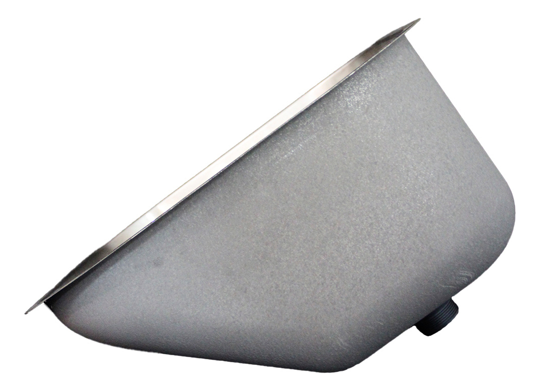 Tanque Lavanderia Polido 44x44 Aço Inoxidável 304 Premium 4