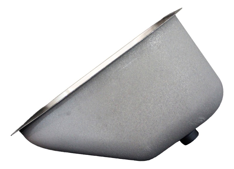 Tanque Lavanderia Polido 44x44 Aço Inoxidável 304 Premium 4