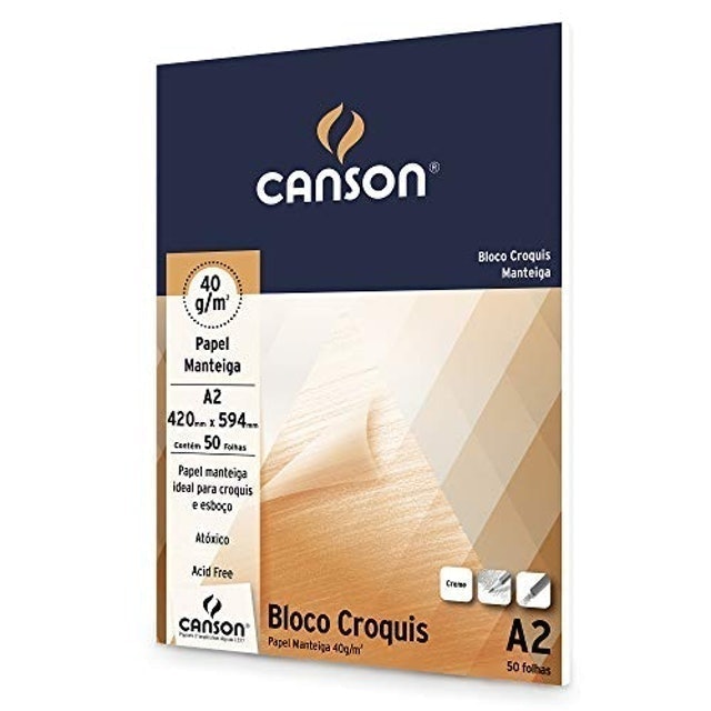 Canson® Bloco Croquis - Papel Manteiga 2