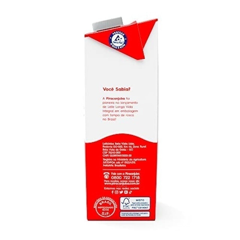 Leite Integral Piracanjuba 1 L 2