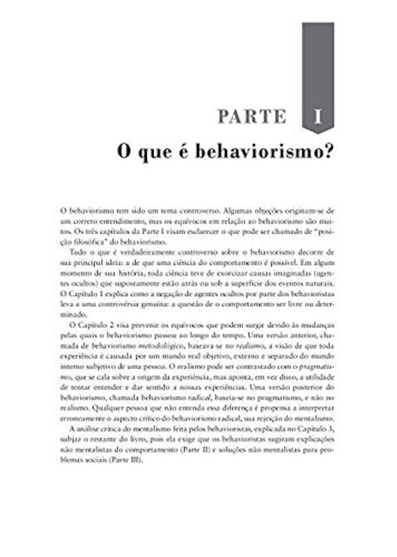 Compreender o Behaviorismo: Comportamento, Cultura e Evolução 3