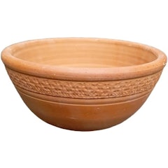 Vaso Quintal de Casa Bacia Trabalhada