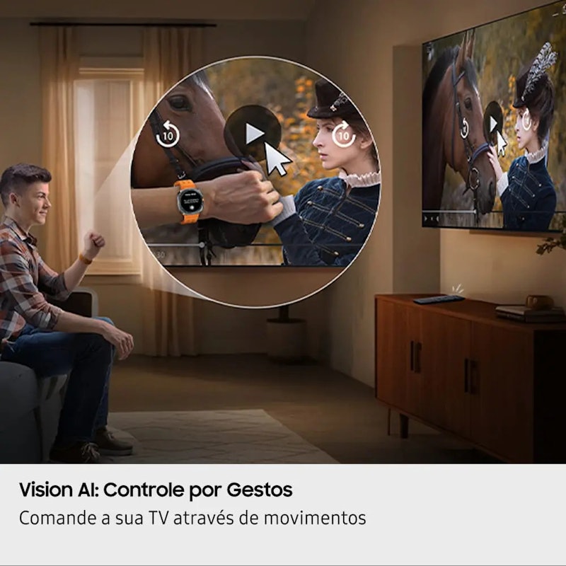 Vision AI TV 50 Polegadas QLED 4K Q7F 2025 3