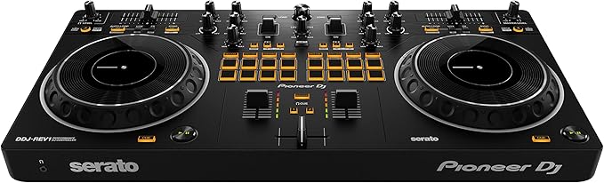 Controlador de DJ Estilo Scratching de 2 Canais para Serato DJ Lite 4