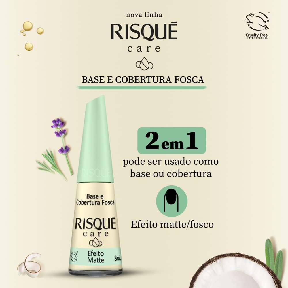 Base e Cobertura Fosca Risqué Care 2