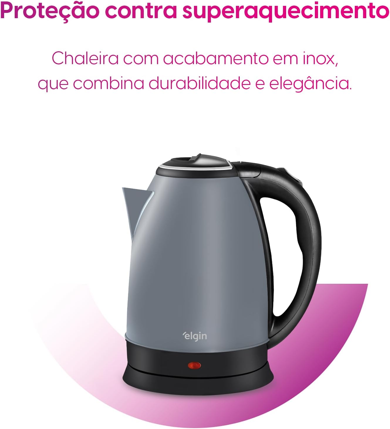 Chaleira Inox Lunar 2 L 4