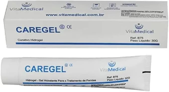 Caregel Hidrogel para Tratamento de Feridas 1