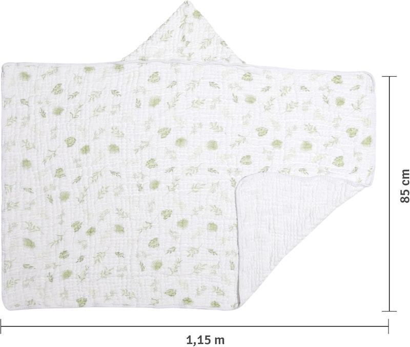 Toalha de Banho Soft Bamboo Mami com Capuz Estampada 1,15 m x 85 cm 4