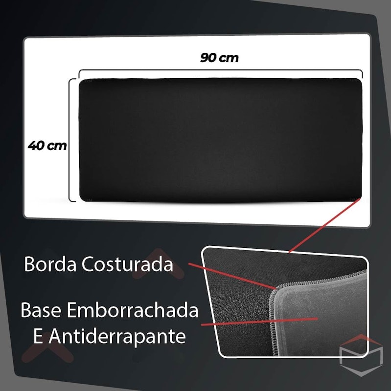 Mousepad Gamer Extra Grande 5