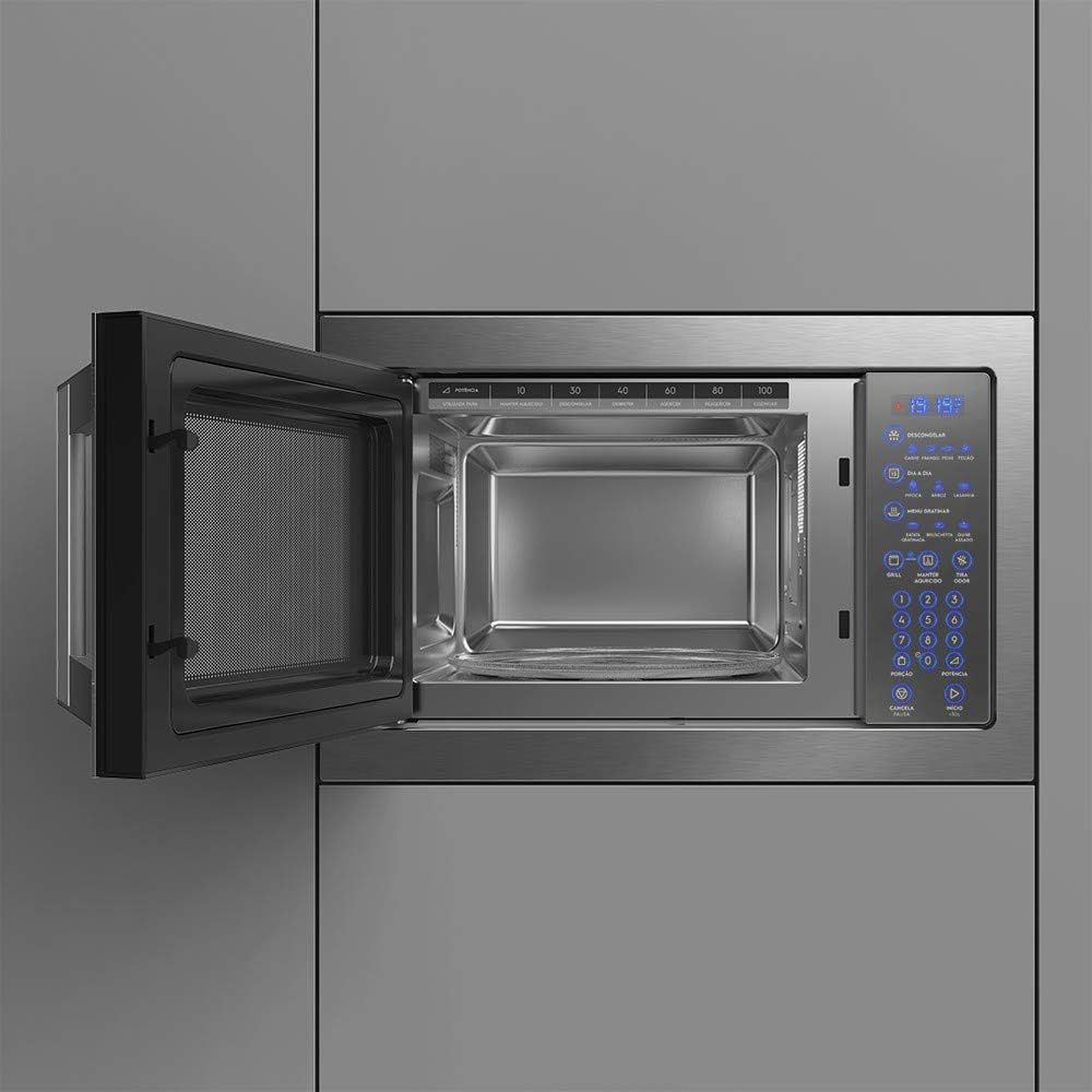 Micro-ondas Electrolux 34 L Inox Home Pro com Grill e Função Tira Odor 3
