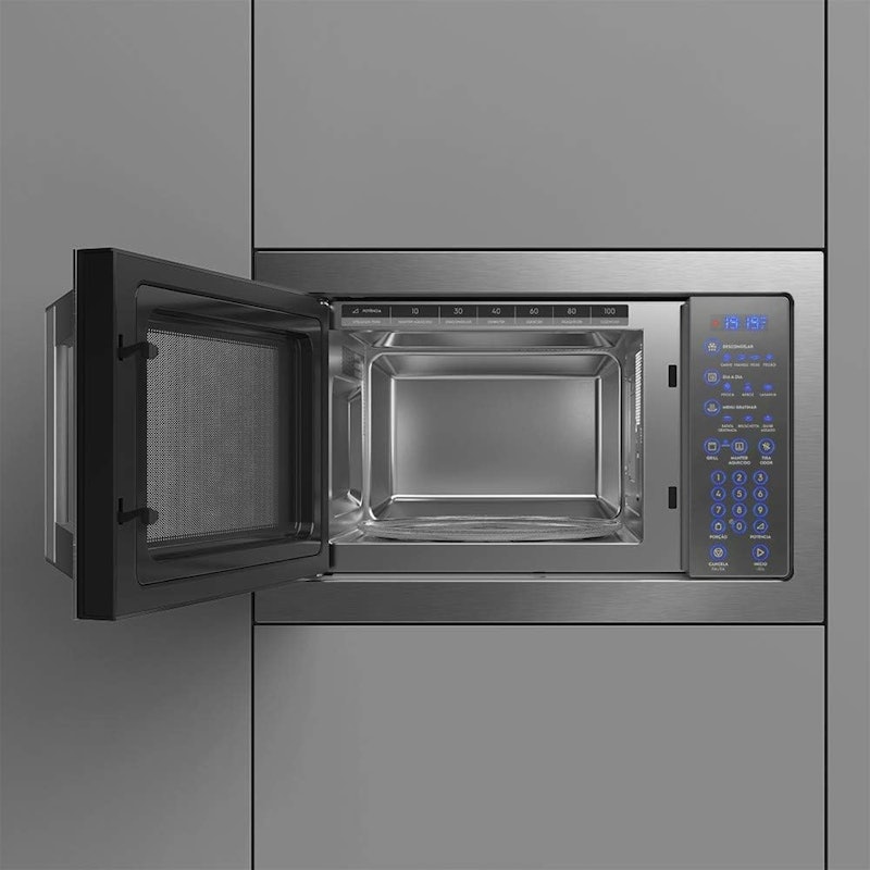 Micro-ondas Electrolux 34 L Inox Home Pro com Grill e Função Tira Odor 3