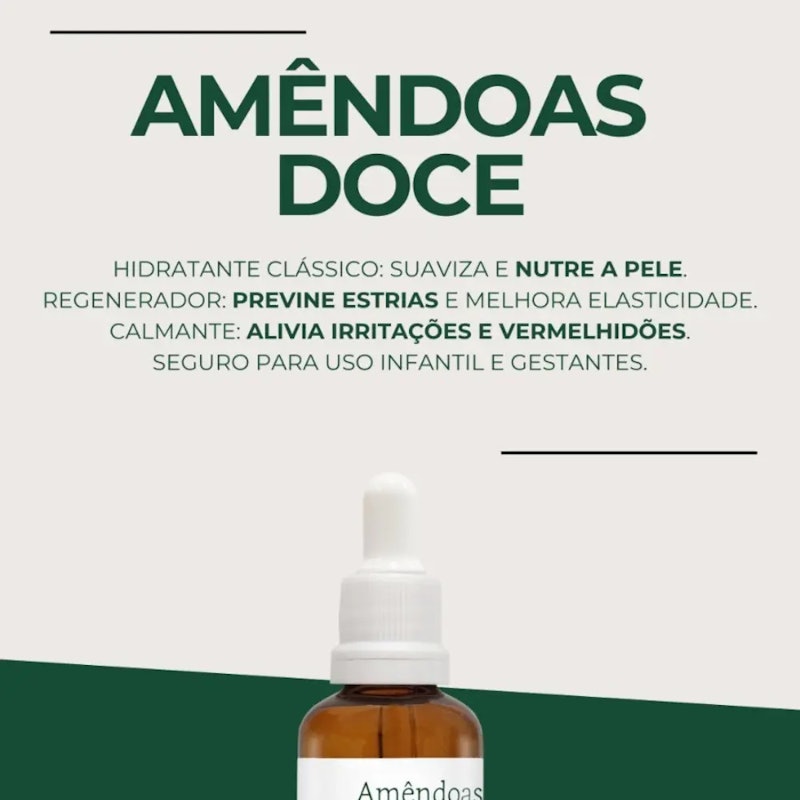 Óleo Vegetal de Amêndoas Doces 4
