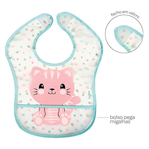 Babador com Bolso Gatinho 2