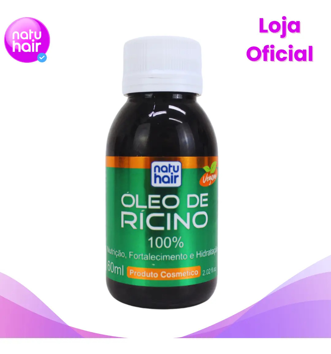 Óleo de Rícino NatuHair 2