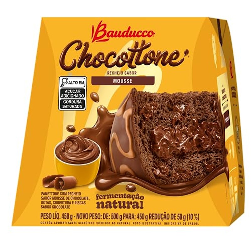Bauducco Chocottone Sabor Mousse 450 g 1